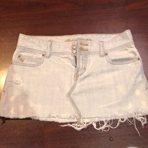 Abercrombie and Fitch Jean mini skirt